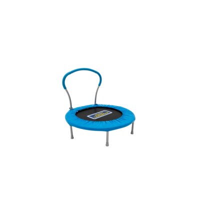 TruJump 36 Inch Mini Kids Trampoline Blue